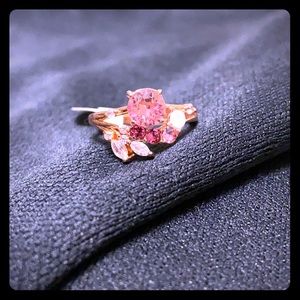 Ring Diamond And Gold Ring